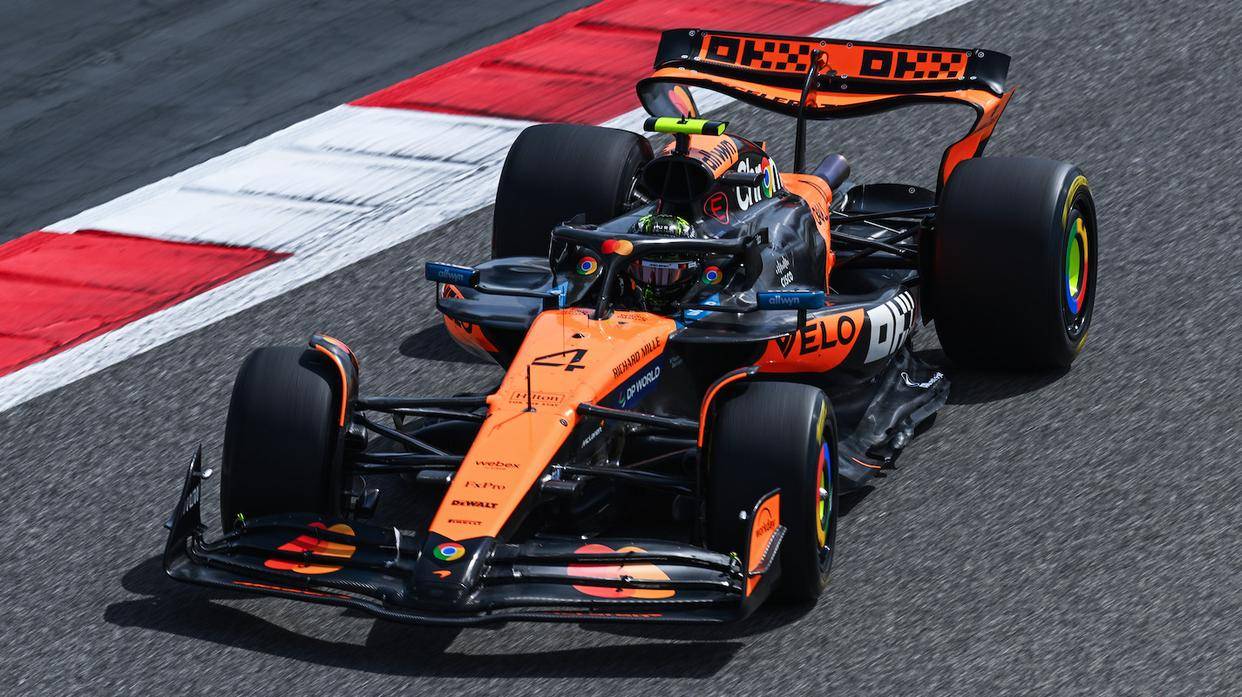 迈凯伦力克红牛二队，塞恩斯关键制胜